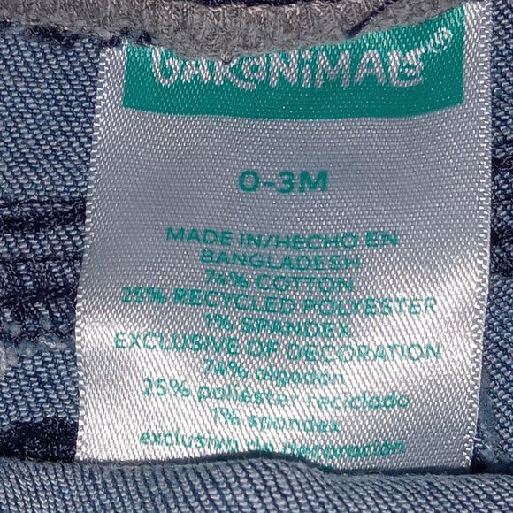 🎯 10 for $10 /Baby 0-3 Months Blue Jeans Pants - Picture 5 of 13
